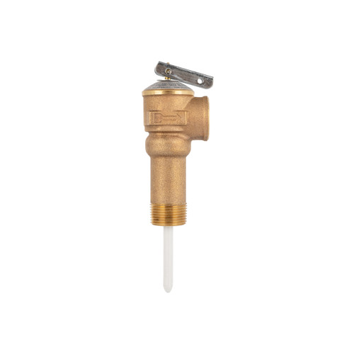 T&P Valve 3/4" w/2.5" Shank 4" Probe, 150psi 10493