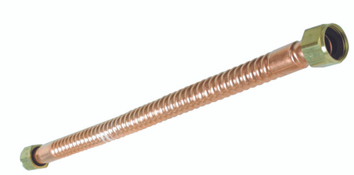 Water Connector 24"x3/4" FIPx3/4" FIP,FlexCopper, LLC (Card) 10083