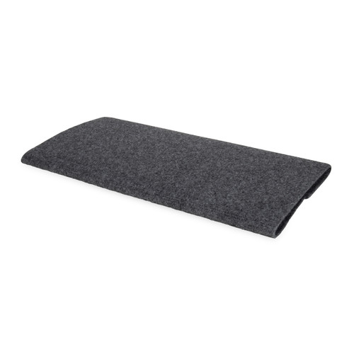 Camco Wrap Around RV Step Rug — For Manual & Electric RV Steps — Fits 18" Wide Steps — Weather-Resistant — Gray 42925