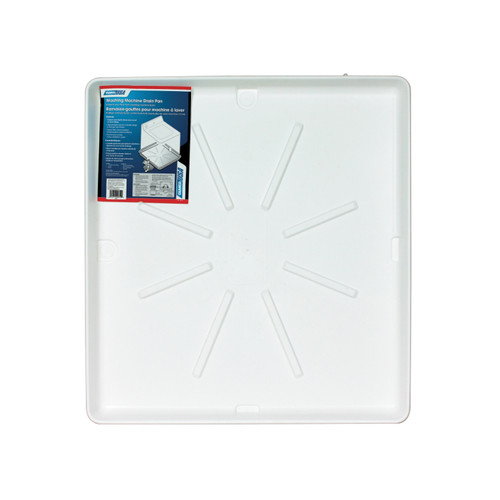 WM Drain Pan-30"x 32" OD w/PVC Fitting (E/F) 20752