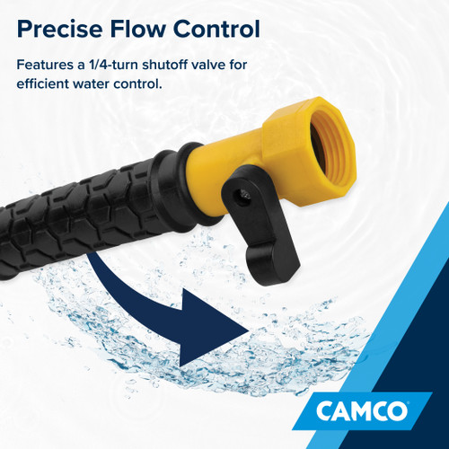 Flexible Swivel Stik w/Shutoff Valve (E/F) 40071 - Camco Dealer
