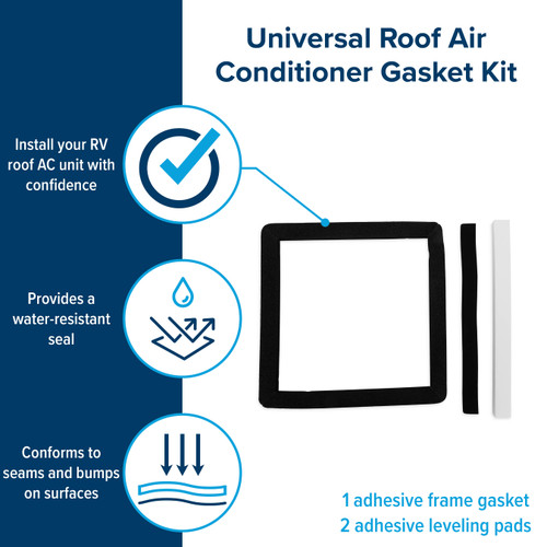 Camco Universal Camper/RV Roof AC Unit Gasket Kit — 14