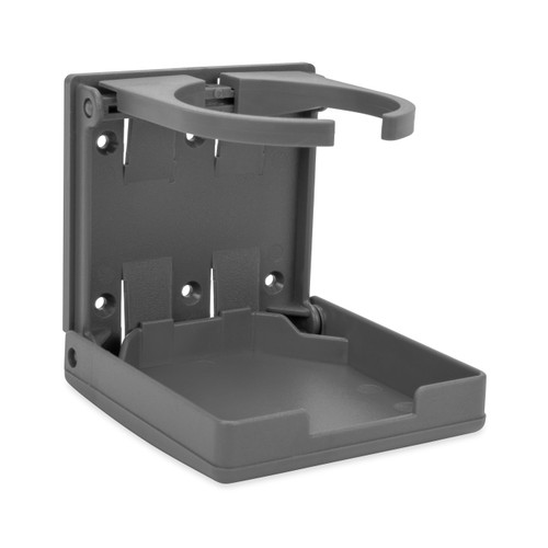 Camco RV/Marine Adjustable Drink Holder, Gray 44041