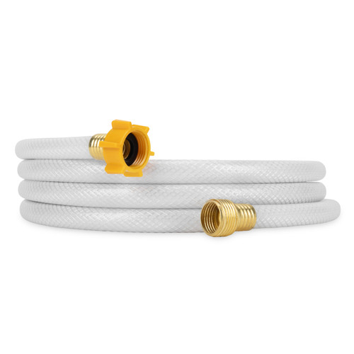 Camco 10' Premium Grade Marine/RV Drinking Water Hose — Certified For Drinking Water & Lead-Free — Anti-Kink Design — Made with Quality PVC — UV Stabilized for Long Use — 1/2" ID 22743