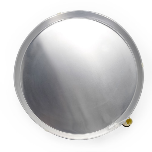 WH Drain Pan - 22" ID Alum Short w/CPVC Fitting (E/F) 20846