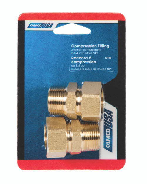 Compression Fitting 3/4" Comp x 3/4" NPT , LLC 10196