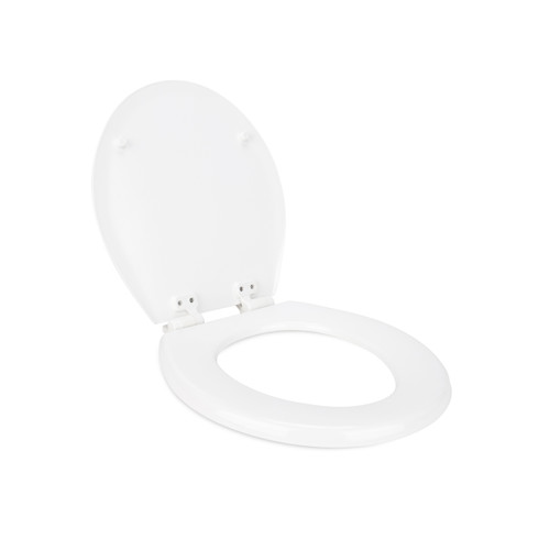 Camco Replacement Lid & Seat for Premium Ceramic RV Toilet, White 41726