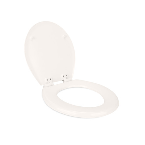Camco Replacement Lid & Seat for Premium Ceramic RV Toilet, Bone 41727
