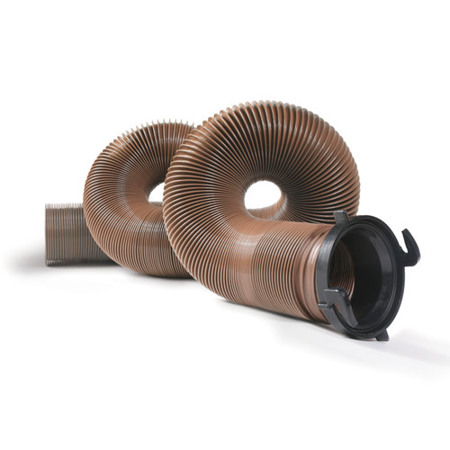 HTS 15' Heavy Duty Sewer Hose w/Straight Hose Adpt, FFP 21010