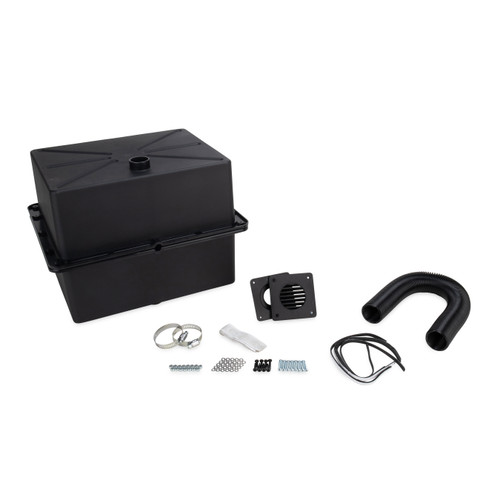 Camco Vented Side-By-Side Dual Battery Box- For Group 24 Batteries 55385