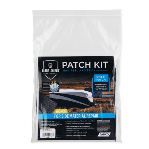 Camco RV Cover Patch Kit, 9-Inches x 6-Feet, White, Tyvek 45997