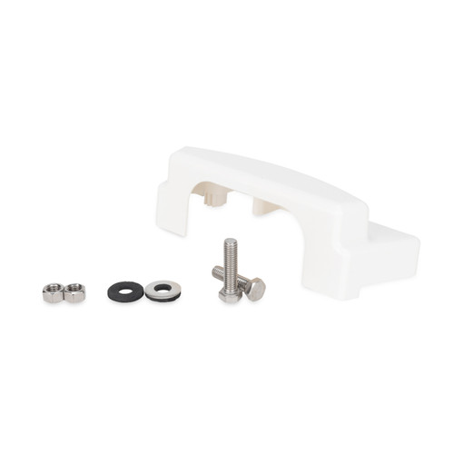 Camco Replacement Rear Hinge Cover for Premium Ceramic RV Toilet, White 41728