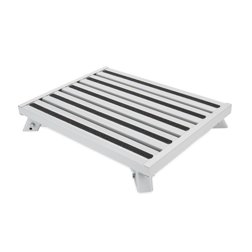 Step Stool, Aluminum Platform Step, Fixed Height (E/F) 43677