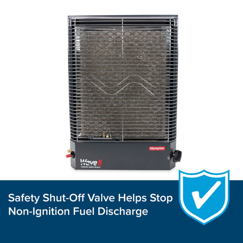 Olympian Wave 8 Catalytic Safety Heater, 8000 BTU 57351 - Camco Dealer