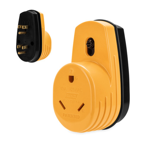 PowerGrip - Two-Plug 15-Amp to Single 30-Amp Receptacle (E) 55225