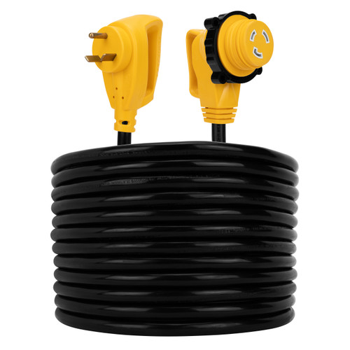 Camco Power Grip 30-Amp RV Extension Cord/Level 1 EV Charger, 50