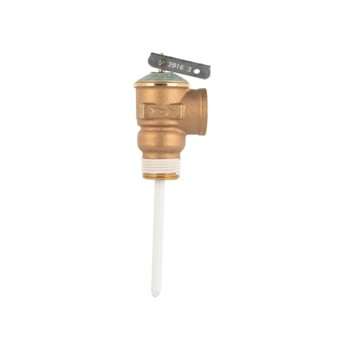 Camco Automatic Temperature and Pressure Relief Valve with Extension Probe and Lever 10473