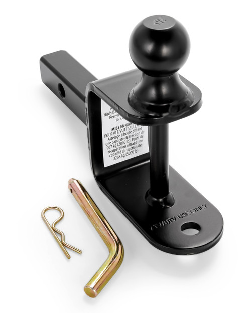 Black Boar - ATV/UTV Ballmount, 1-7/8" ball 1-1/4" shk (E/F) 66026