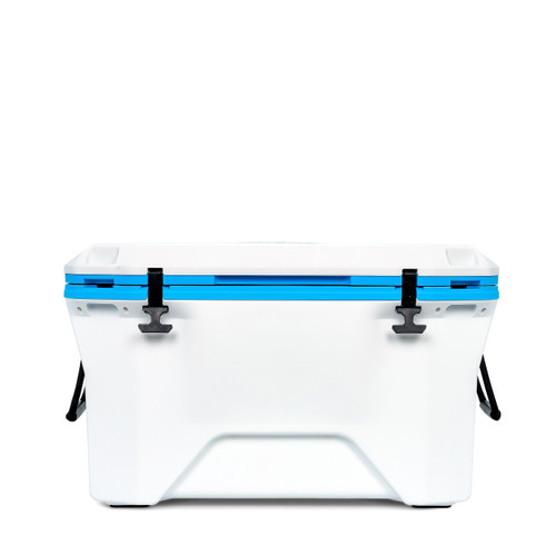 Currituck 50 Qt. Premium Cooler, White & Cyan 51701