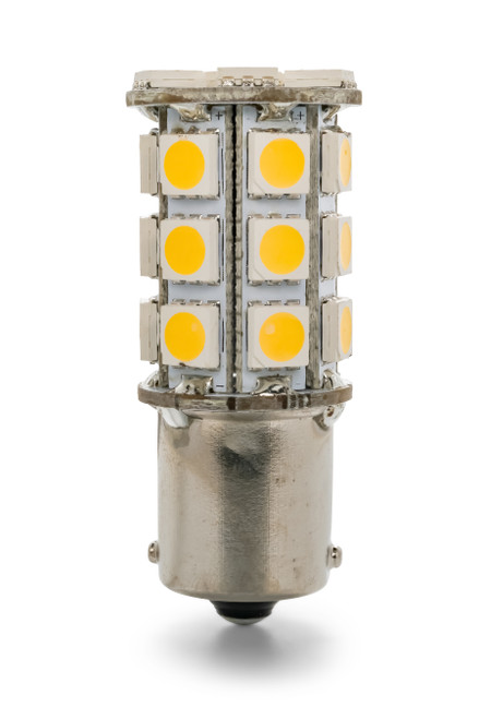LED - 1156/1141/1073/93 (BA15S) 27-LED 285lm,BrightWht (E/F) 54605