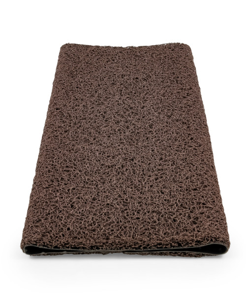 Step Rug,Premium,PVC Scrub w/UV&TPE Back17.5" x18"Brown(E/F) 42963