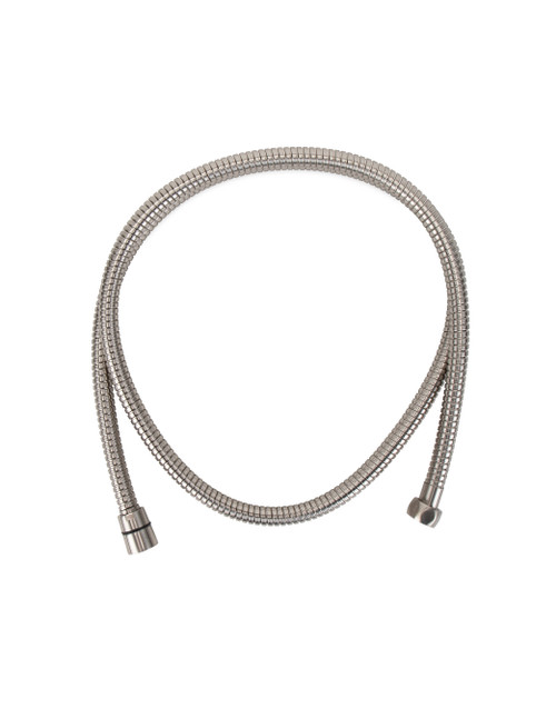 Camco Premium RV/Marine Flexible Shower Hose, 60-Inch, Brushed Nickel 43748