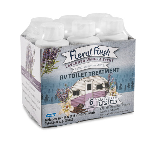 Floral Flush, Lavender Vanilla, Singles, 6-4oz Bottles 41480