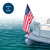 Pontoon Boat Flagpole Mount 41972