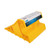 Camco Super RV Wheel Chock, For Tires Up to 29", Keeps Your Trailer Securely In Place for Easy Re-Hitching, Yellow, Made in the USA 44492