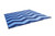 Outdoor Mat - 6' x 9' Chevron, Blue/Blue (E/F) 42878
