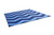 Outdoor Mat - 6' x 9' Chevron, Blue/Blue (E/F) 42878