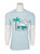 LIBATC, Shirt, Ice Blue, Palm Tree, L 53337