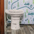 Camco Premium Ceramic Camper/RV Toilet, Bone 41715