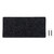 Step Rug,Premium,Poly SingleRib w/UV&TPE 17.5"x18"Black(E/F) 42904