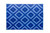 Outdoor Mat - 9' x 12' Zig Zag-Diamond Blue/Blue/White (E/F) 42866