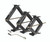 Camco EAZ-Lift 24-inch Stabilizing RV Scissor Jack - Features a 5,000 lb Load Capacity - Heavy-Duty Steel Construction -1 Pack (48810) 48810