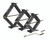 Camco EAZ-Lift 24-inch Stabilizing RV Scissor Jack - Features a 5,000 lb Load Capacity - Heavy-Duty Steel Construction -1 Pack (48810) 48810