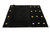 Step Rug,Premium,Poly Single Rib w/UV&TPE 22"x 23"Black(E/F) 42909