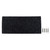 Step Rug,Premium,Poly Single Rib w/UV&TPE 22"x 23"Black(E/F) 42909