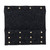Step Rug,Premium,Poly Single Rib w/UV&TPE 22"x 23"Black(E/F) 42909