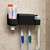 Pop-A-Toothbrush w/Paste and Floss Holder, Black (E/F) 57209