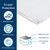 Camco RV Skylight Insulator, 14-Inches x 22-Inches, Domed (E/F) 45197
