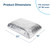 Camco RV Skylight Insulator, 14-Inches x 22-Inches, Domed (E/F) 45197