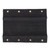 Camco Premium Wrap Around RV Step Rug, Double Ribbed with TPE Backing, Fits 24-Inch-Wide RV Steps, Gray 42956