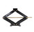 Camco Eaz-Lift 24" RV Scissor Jack Set — Adjustable Height from 4 3/8" to 23 3/4" — 5000 lb Load Capacity Per Jack — 2-Pack with Power Drill Socket 48820