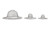 Camco Sink and Shower Drain Strainers, Multi-Size, 3-Pack 42273
