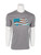 LIBATC, Shirt, Athletic Gray, American Flag Camper, XXL 53334