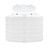 Camco Double RV Propane Tank Cover, 20 lb, White 50503