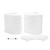 Camco Double RV Propane Tank Cover, 20 lb, White 50503