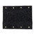 Step Rug,Premium,Poly w/UV&TPE, Dbl-Rib, 18"x23", Black(E/F) 42953